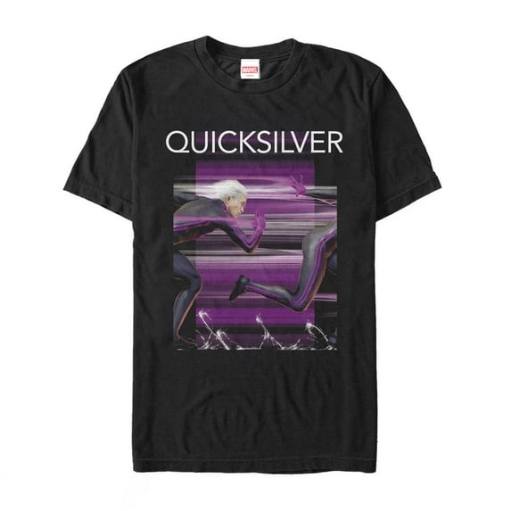 Men's Marvel X-Men Quicksilver Streak Graphic Tee Black 3X Large