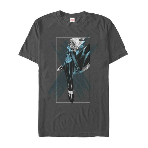 Men's Marvel X-Men Storm Fly Graphic Tee Charcoal Small