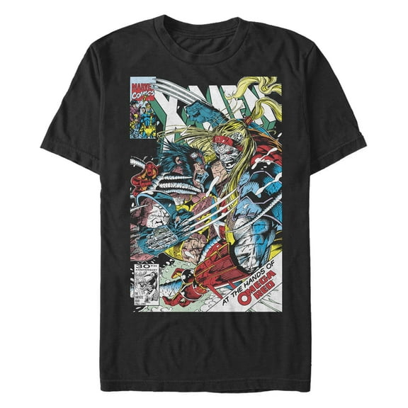 Men's Marvel: X-Men Wolverine Battles Omega Red Graphic T-Shirt