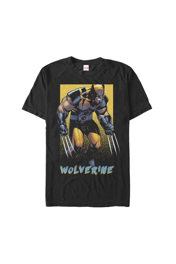 Men's Marvel X-Men Wolverine Classic Graphic Tee Black 2X Large