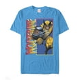thumbnail image 1 of Men's Marvel X-Men Wolverine Claw  Graphic Tee Turquoise X Large, 1 of 4