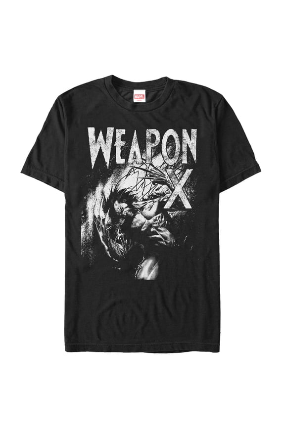 Men's Marvel X-Men Wolverine Weapon Xscale Graphic Tee Black X Large