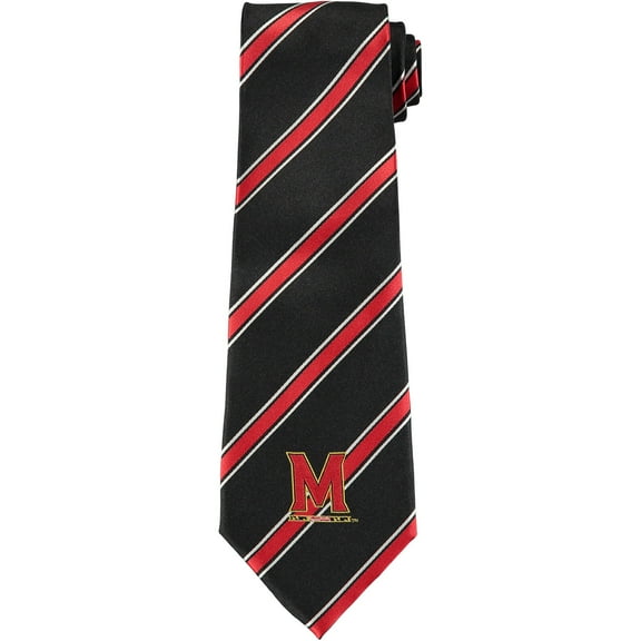 Men's Maryland Terrapins Woven Poly Tie