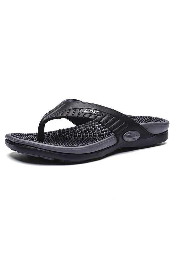 Men's Massage Non-Slip Flip Flops Quick-Drying Thong Sandals For Indoor Outdoor