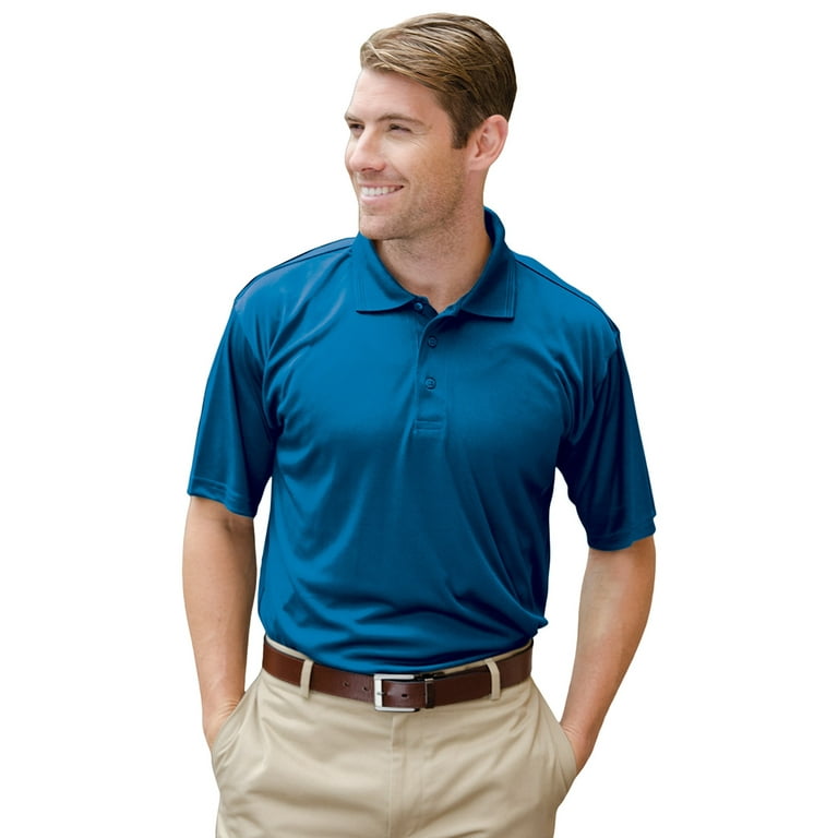 Men s Match Buttons Texture Collar Sport Polo Shirt Walmart