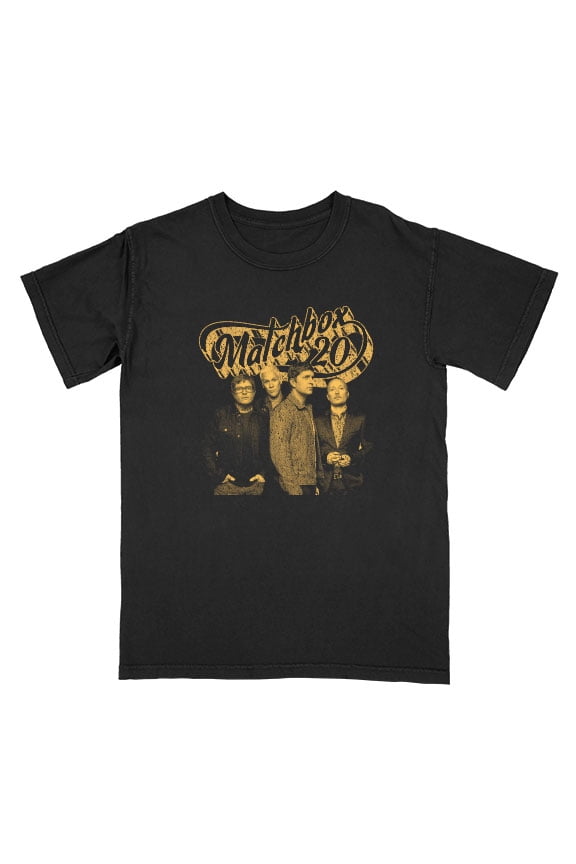 Men's Matchbox 20 Vintage Band T-shirt Medium Black