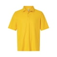 thumbnail image 1 of Harriton M105 Men's Maverick CVC Pique Polo-SUNRAY YELLOW-XL, 1 of 6
