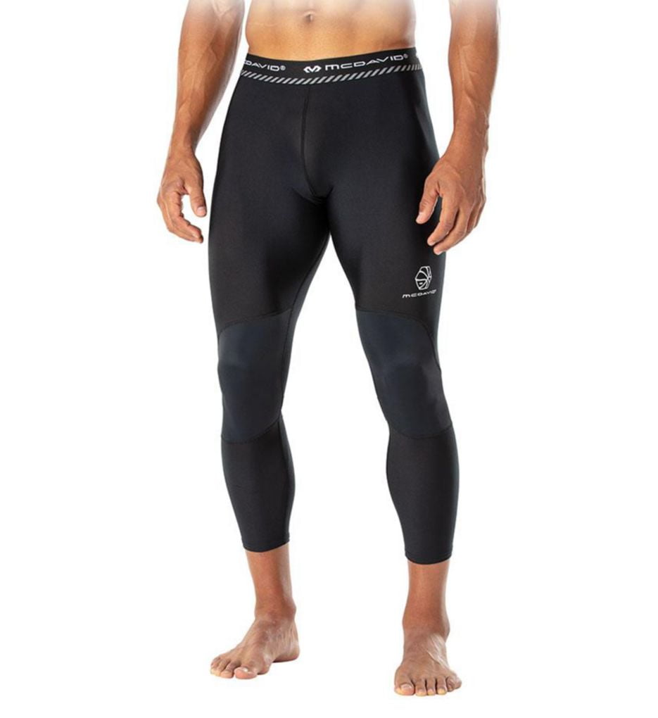 Men's McDavid 10020 Compression 3/4 Length Tight with Knee Support