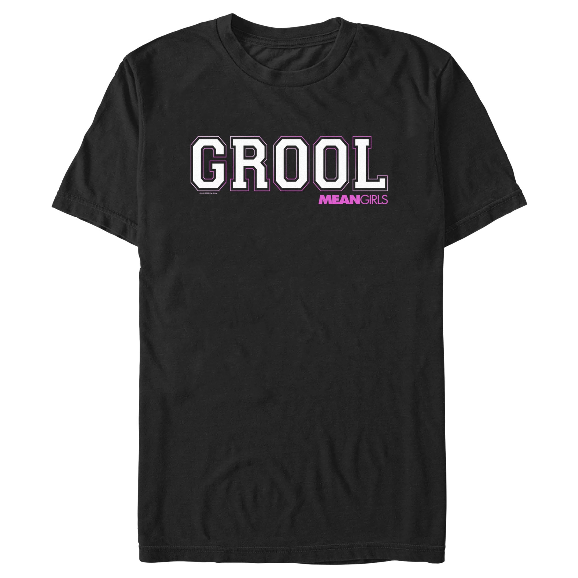 grool Men's Mean Girls Grool Graphic Tee Black X Large - Walmart.com
