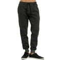 thumbnail image 1 of Men's Medium Weight Sweatpants Fleece Spacedye Joggers with Pockets, BKM 2XL, 1 Count, 1 Pack, 1 of 4