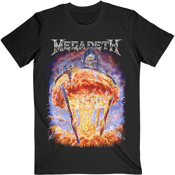Men's Megadeth Countdown to Extinction Slim Fit T-shirt Small Black