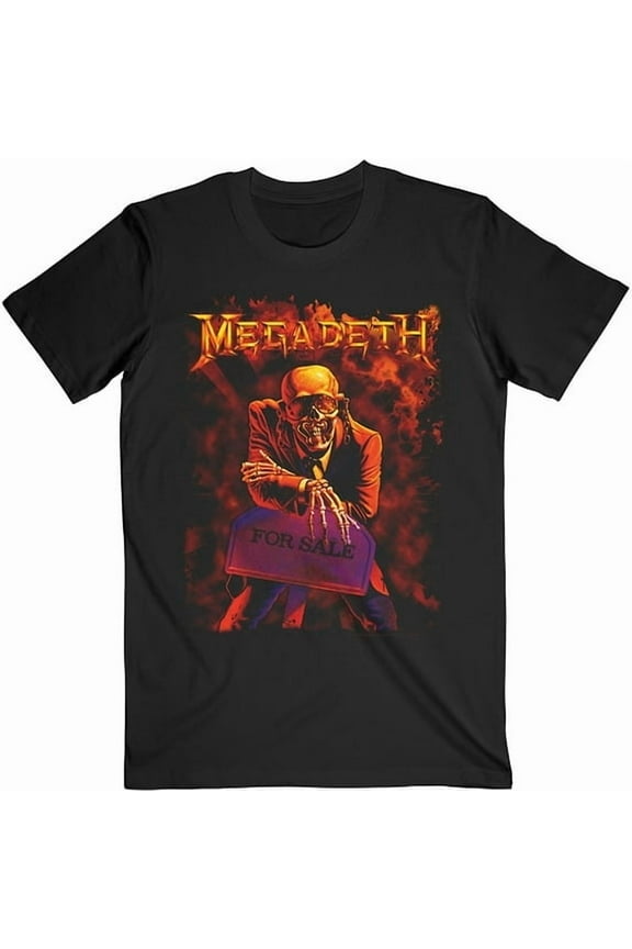 Men's Megadeth Peace Sells Slim Fit T-shirt Large Black
