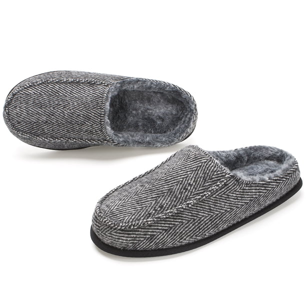 Fanture Men\'s Memory Foam Slippers 9/10 Fanture Memory Foam Slippers. Black, Sz. 9. | eBay main image 3