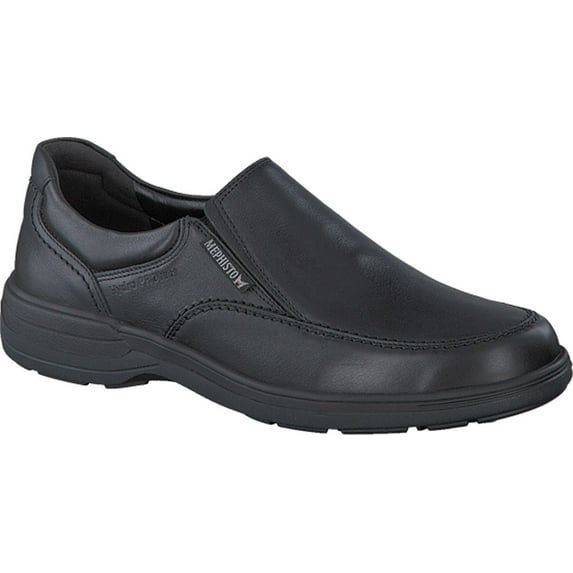 Men's Mephisto Davy Waterproof Slip-On Black Leather 10 M