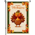 thumbnail image 1 of Thanksgiving Holiday Porch Flags, Pumpkins Thanksgiving Day Durable Camping Flags for Campsite 28x40inch, Happy Thanskgiving Versatile Porch Decor Decoration for Balcony Home House Yard, 1 of 6