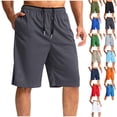 thumbnail image 1 of Men's Mesh Basketball Shorts 9" Inseam Quick Dry Athletic Short Pants, Loose Fit Knee Length Training Bottoms with Zipper Pockets for Workout Running, 1 of 4