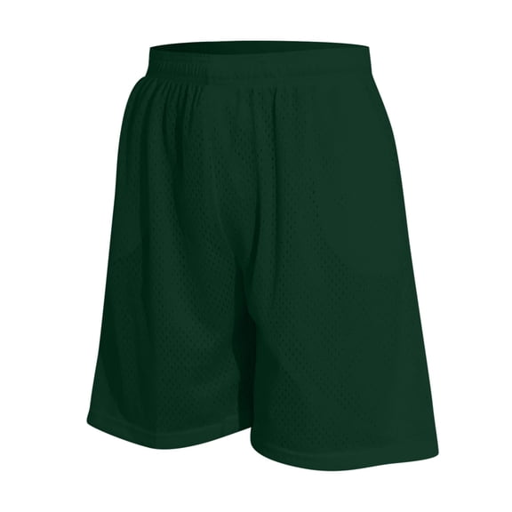 Men's Mesh Basketball Shorts Dual Pocket Design Breathable Fabric Casual Hop Style Shorts for Gym, Fitness, Workout and Daily Sports