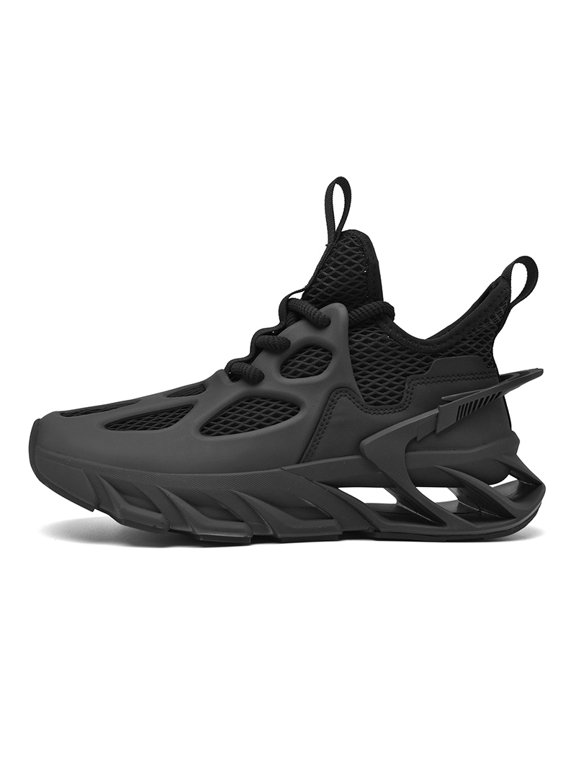Men's Mesh Chunky Athletic Sneakers, Lace‑Up Daily Casual Footwear with Sculpted Midsole for Walking Training and Everyday Outdoor Use