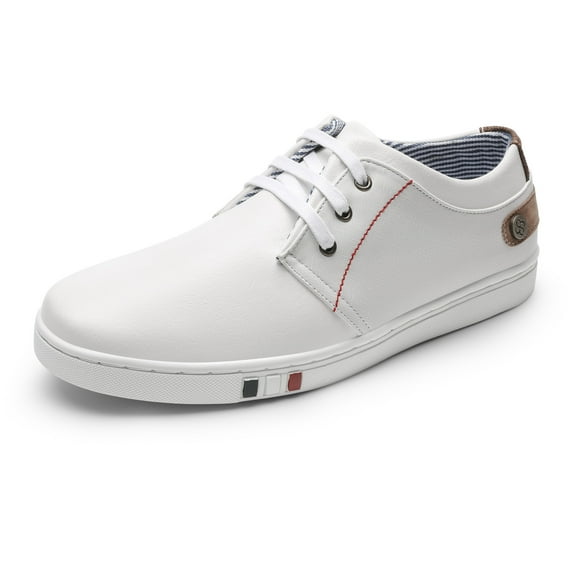 BURUDANI Men's Mesh Lace up Sneakers Oxfords lightweight breathable casual work Shoes