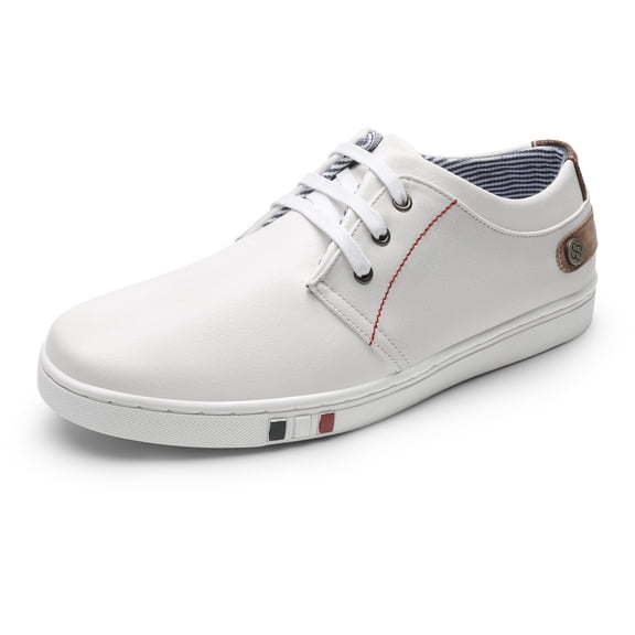 BURUDANI Men's Mesh Lace up Sneakers Oxfords lightweight breathable casual work Shoes