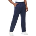 thumbnail image 1 of Men's Mesh Open Bottom Sweatpants，Athletic Running Pants with Pockets 3XL, 1 of 5
