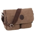 thumbnail image 1 of Men's Messenger Bag Canvas Postman Hiking Shoulder School Bag Outdoor Messenger Backpack, 1 of 7