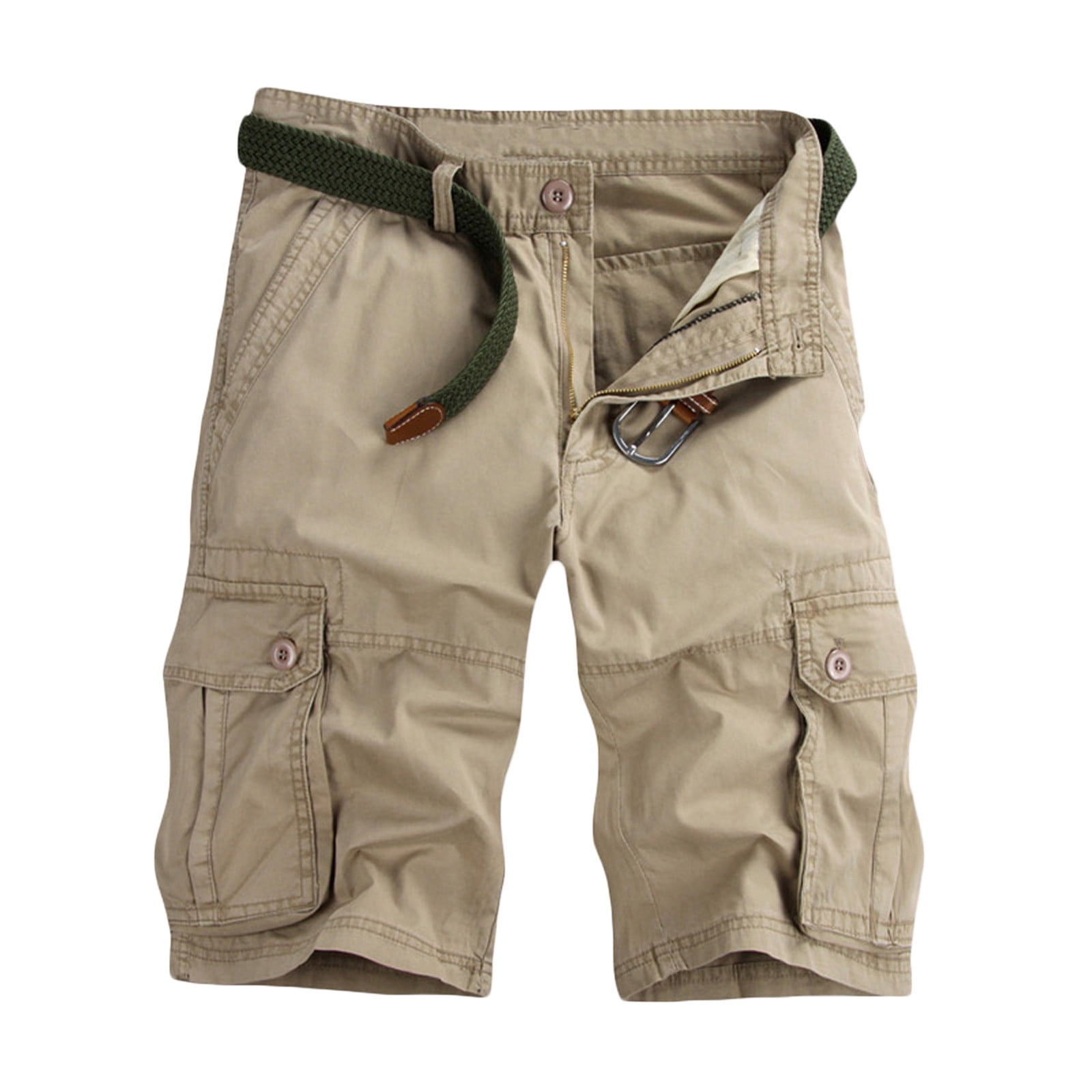 Men's Messenger Cargo Short Cargo Shorts Below Knee Casual Hiking
