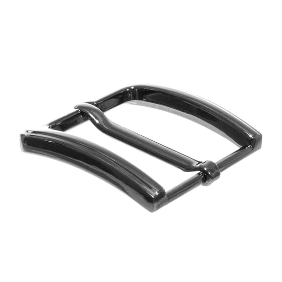 Men's Metal Alloy Belt Buckle - Gunmetal or Silver Finish