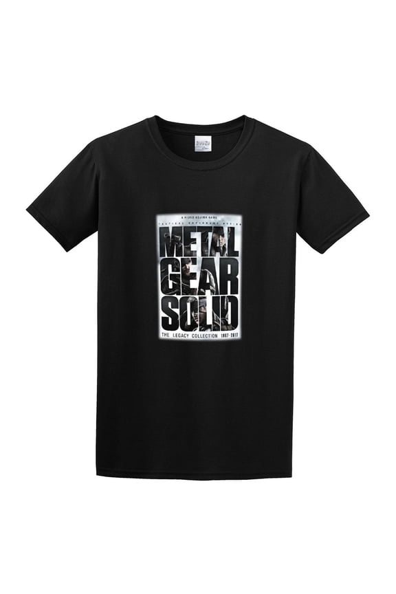 Men's Metal Gear Solid 5 Hideo Kojimas T-shirts Black S