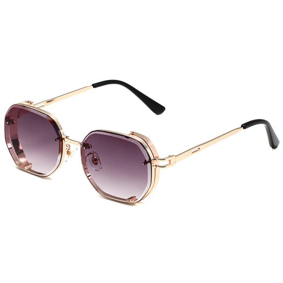 Men\'s Metal Square Frame Sunglasses for Outdoor Sports and Driving | PC Lens | Fashionable and Durable Design