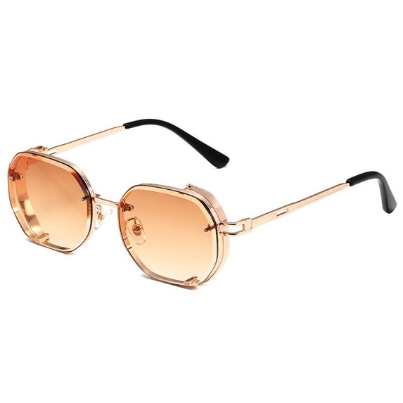 Mens Square Sunglasses Metal Frame Driving Glasses Outdoor Sports Eyewear Fashionable Durable PC Lens In Color Variant