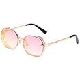 thumbnail image 1 of Mens Square Sunglasses Metal Frame Driving Glasses Outdoor Sports Eyewear Fashionable Durable PC Lens In Color Variant, 1 of 2