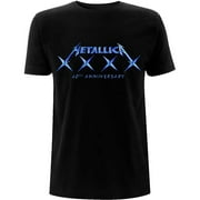 Men's Metallica 40 XXXX Slim Fit T-shirt XX-Large Black