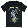 thumbnail image 1 of Men's Metallica And Justice For All Tracks (Back Print) Slim Fit T-shirt Medium Black, 1 of 6