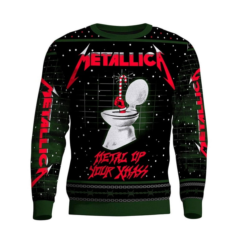 Sweater metallica new arrivals
