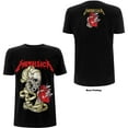 thumbnail image 1 of Men's Metallica Heart Explosive (Back Print) Slim Fit T-shirt Medium Black, 1 of 3