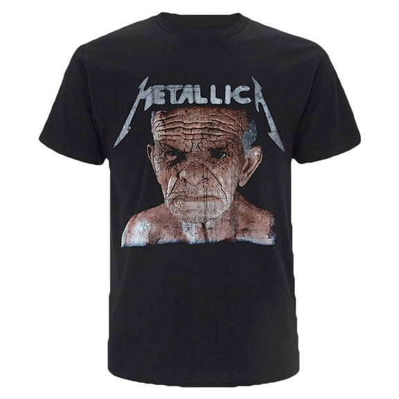 Men's Metallica Neverland (Back Print) Slim Fit T-shirt Medium Black