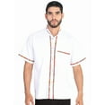 thumbnail image 1 of Men's Mexican Artisanal Guayabera Shirt 100% Cotton White 601822, 1 of 1