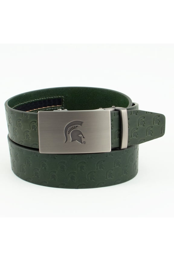 Men's Michigan State Spartans Ratchet All-Over Print Belt