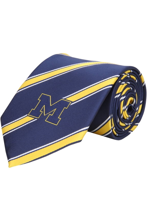 Men's Michigan Wolverines Woven Poly Tie