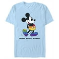 thumbnail image 1 of Men's Mickey & Friends Belong, Believe, Be Proud Graphic Tee Light Blue Large, 1 of 4