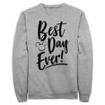 thumbnail image 1 of Men's Mickey & Friends Best Day Ever Sweatshirt, 1 of 4