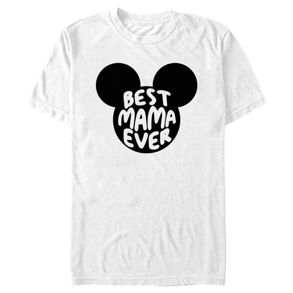 Men's Mickey & Friends Best Mama Ever Mouse Ears  Graphic T-Shirt