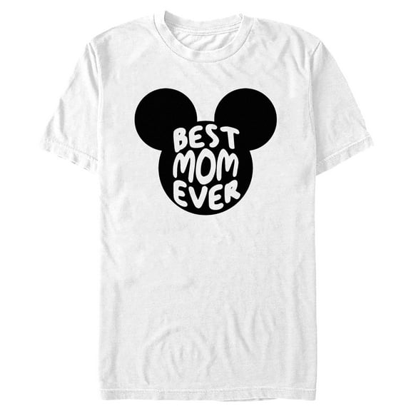 Men's Mickey & Friends Best Mom Ever Mouse Ears  Graphic T-Shirt