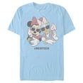 thumbnail image 1 of Men's Mickey & Friends Besties  Graphic Tee Light Blue X Large, 1 of 4