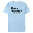 thumbnail image 1 of Men's Mickey & Friends Better Together Friends Graphic Tee Light Blue Large, 1 of 4