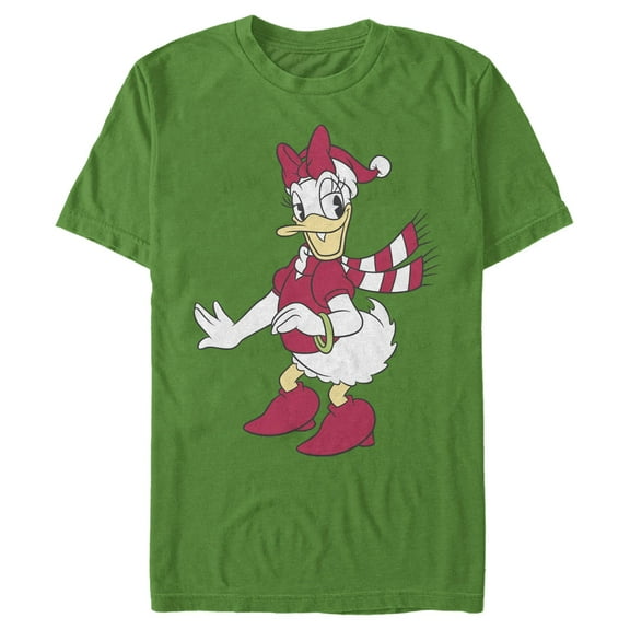 Men's Mickey & Friends Christmas Daisy Duck  Graphic T-Shirt