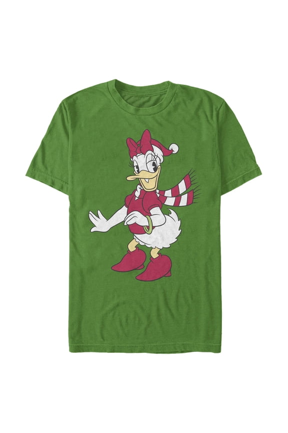 Men's Mickey & Friends Christmas Daisy Duck Graphic T-Shirt