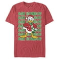 thumbnail image 1 of Men's Mickey & Friends Christmas Donald Duck Bah Humbug  Graphic T-Shirt, 1 of 5