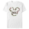 thumbnail image 1 of Men's Mickey & Friends Christmas Noel and Mouse Graphic Tee White Medium, 1 of 5